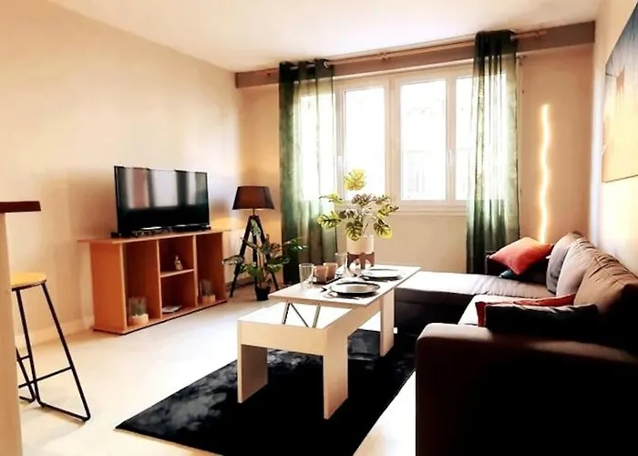 Apartment App 3 - T2 Calme Et Lumineux Hyper-centre 5min De La Gare